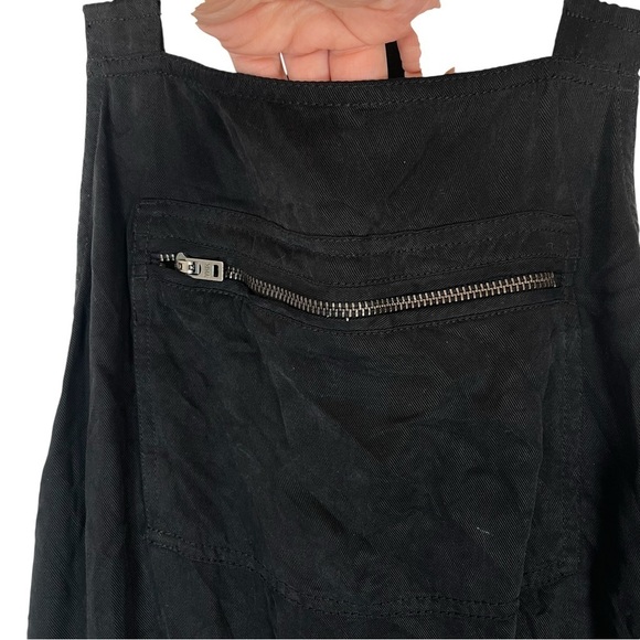 Aritizia Wilfred Valleta Overalls size XS Black Adjustable Bohemian Casualcore - Picture 4 of 16